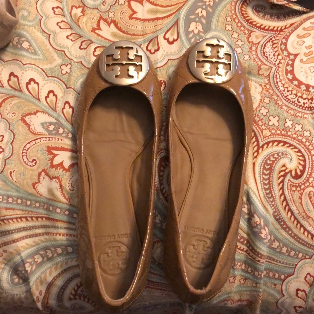Tory Burch quilted ballet flats